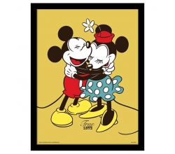 Cuadro Mickey Minnie Love...