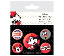 Set 5 chapas Minnie Disney