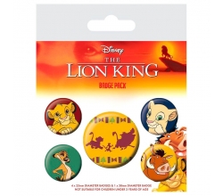 Set 5 chapas Hakuna Matata...