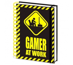 Cuaderno A5 Gamer at Work...