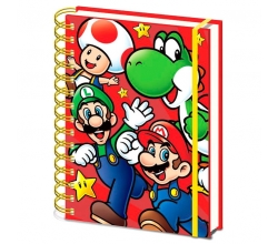 Cuaderno A5 Super Mario...
