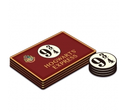 Set 4 manteles Hogwarts...
