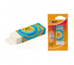 Blister goma borrador Bic