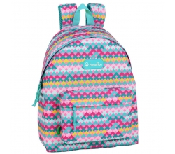 Mochila Benetton Zig Zag 42cm
