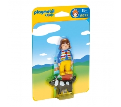 Mujer con Perro Playmobil...