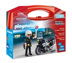 Maletin Policia Playmobil...