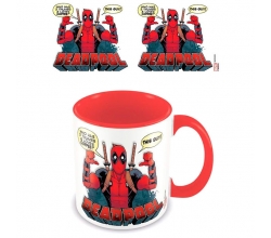 Taza Loves Coffee Deadpool...