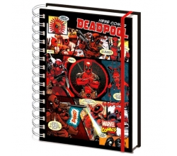 Cuaderno A5 Deadpool Marvel