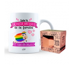 Taza Oveja Arcoiris