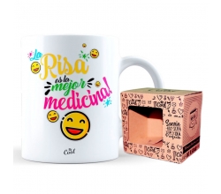 Taza La Risa Es La Mejor...