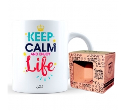 Taza Keep Calm And Enjoy Life