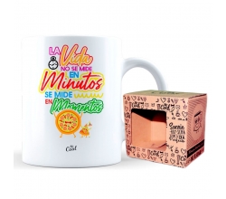 Taza La Vida No Se Mide En...