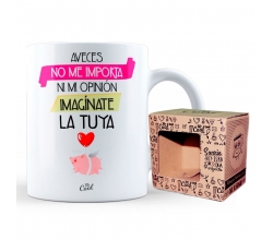 Taza A Veces No Me Importa...