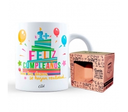 Taza Feliz Cumpleaños