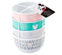 Set 4 cuencos Mickey Disney