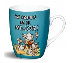 Taza Mi Equipo Es El Mejor...
