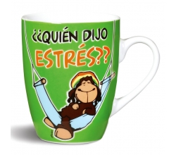 Taza Quien Dijo Estres Nici