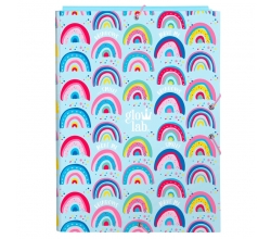 Carpeta A4 Glowlab Rainbow...