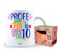 Taza Profe Para Mi Eres Un 10