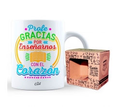 Taza Profe Gracias Por...