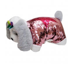 Cojin peluche lentejuelas...