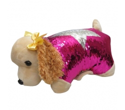 Cojin peluche lentejuelas...