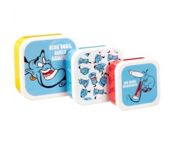 Set 3 tupper Genio Aladdin...