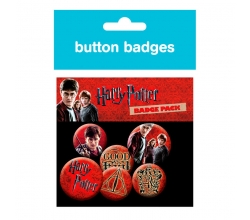Set chapas Harry Potter