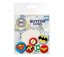 Set chapas DC Comics