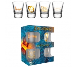 Set 4 vasos chupito Ring...