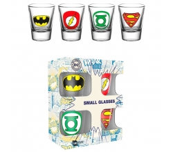 Set 4 vasos chupito Logos...