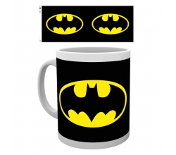Taza logo Batman DC