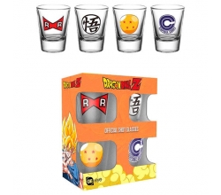 Set 4 vasos chupito Dragon...