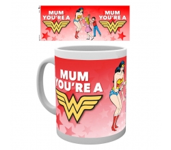 Taza Mothers Day Wonder Mum DC