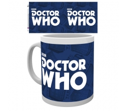 Taza logo Doctor Who