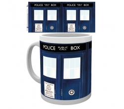 Taza Doctor Who Tardis Sign