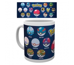 Taza Pokemon Ball Varieties