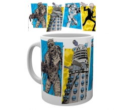 Taza Doctor Who Panels