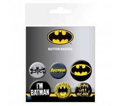 Set chapas Batman DC Comics