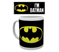 Taza logo Batman DC