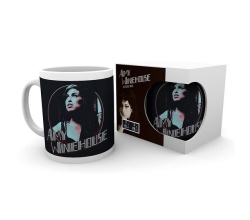 Taza Retro Badge Amy Winehouse