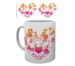 Taza Pokemon Valentine Pikachu