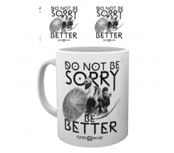 Taza Sorry God Of War