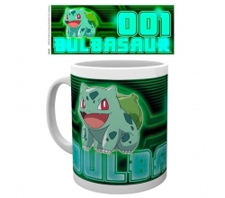 Taza Bulbasaur Neon Pokemon