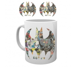 Taza Batman Comic Symbol DC...