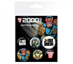 Set chapas Judge Dredd 2000 AD
