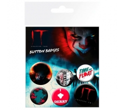 Set chapas Pennywise It