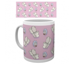Taza Toilet Rick and Morty