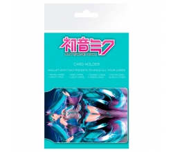 Tarjetero Logo Hatsune Miku