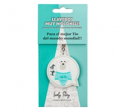 Llavero rubber Mejor Tio...